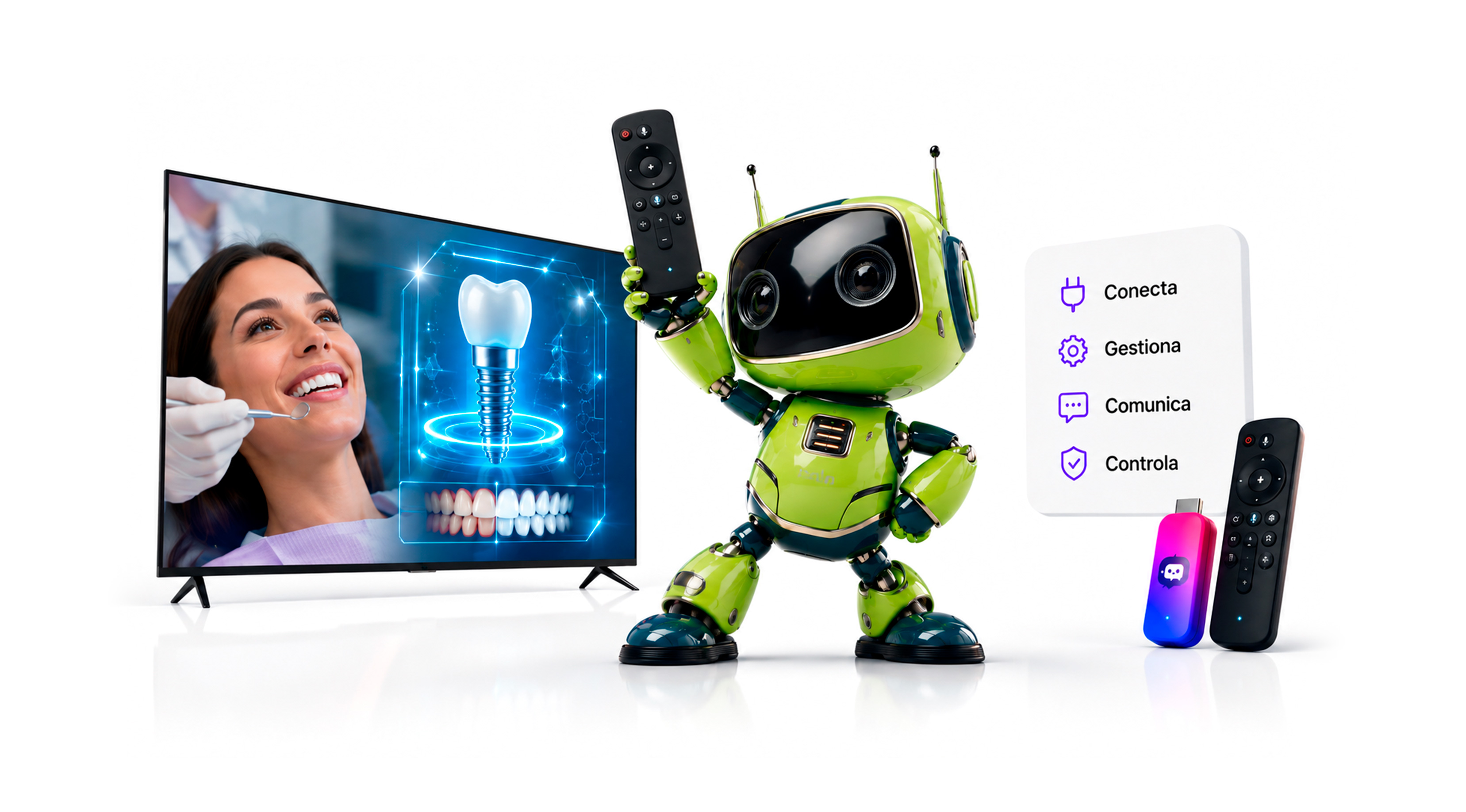 ControlTV — Alex, tu agente de pantallas en Telegram